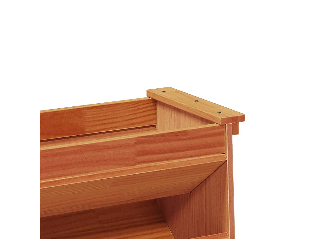 Jardinière de plantes aromatiques 6 niveaux bois de pin massif