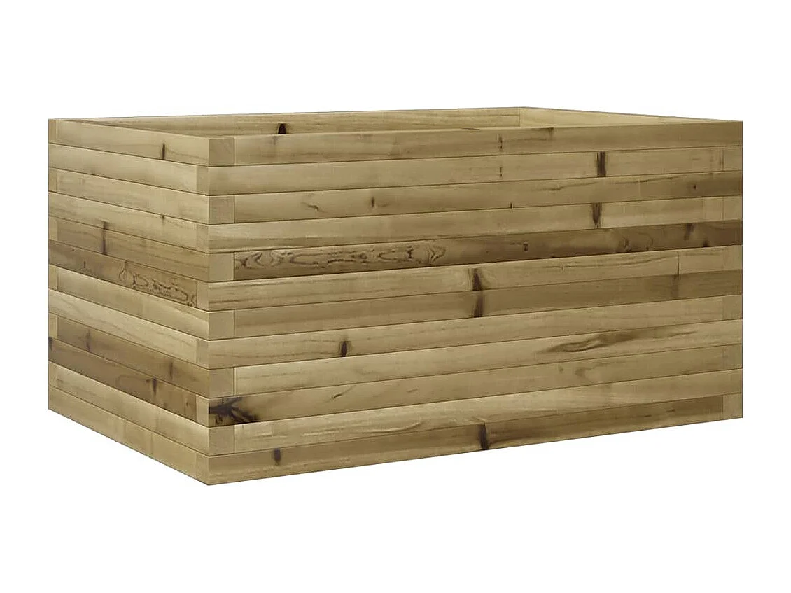 Jardinière 90x60x45,5 cm bois de pin imprégné
