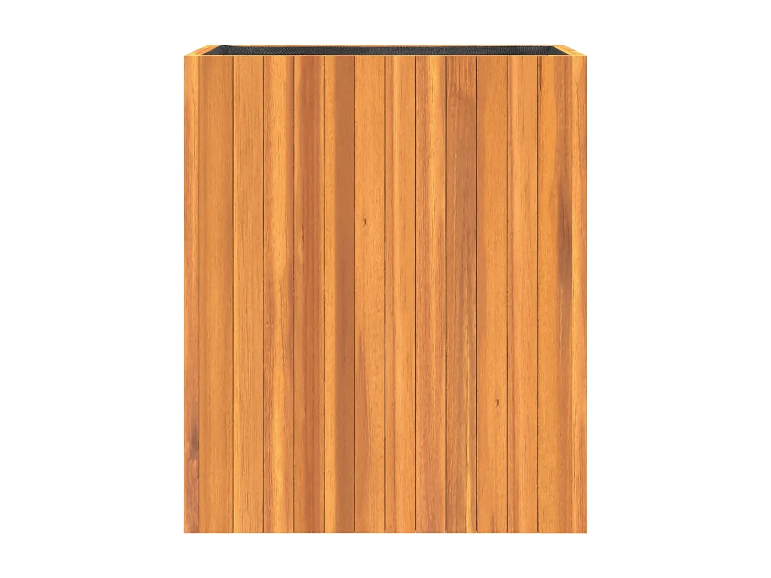 Jardinière 59x27,5x70 cm bois massif d'acacia