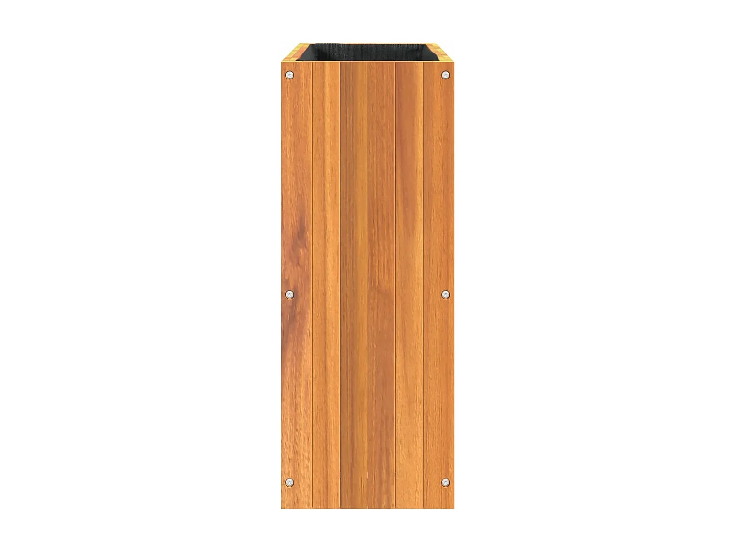 Jardinière 59x27,5x70 cm bois massif d'acacia