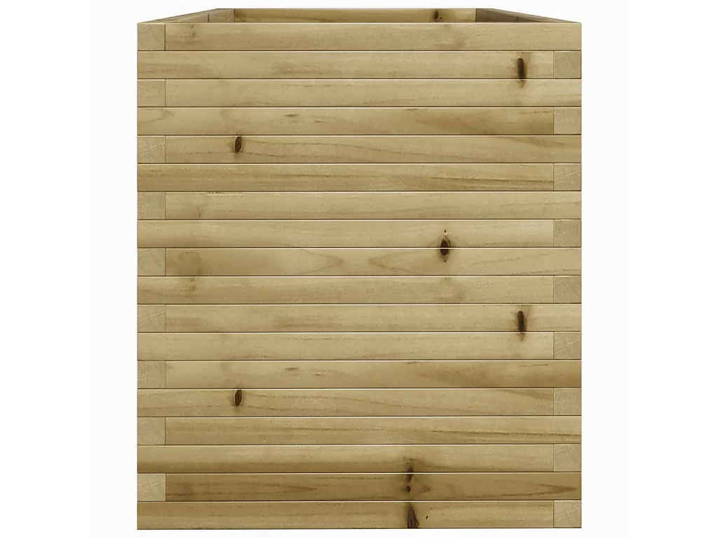 Jardinière 110x60x68,5 cm bois de pin imprégné