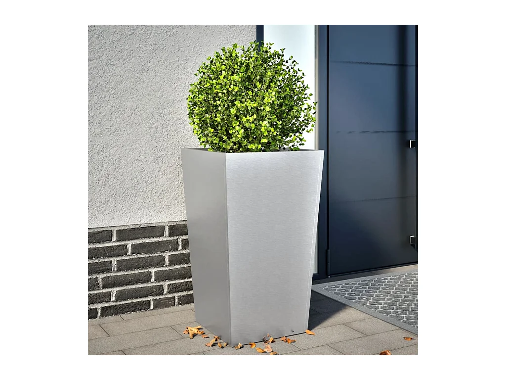 Plantenbak 45x45x75 cm gegalvaniseerd staal