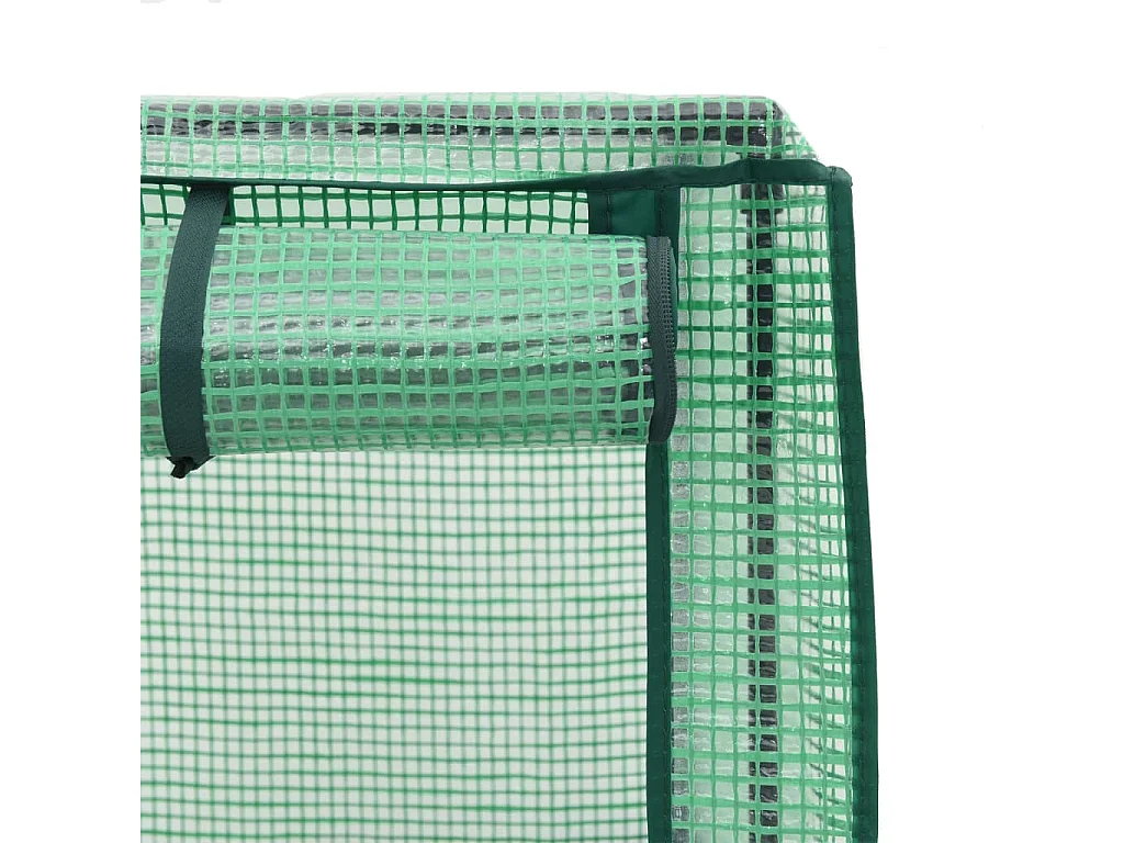 Letto Rialzato con Copertura Serra Effetto Rattan 120x40x138 cm