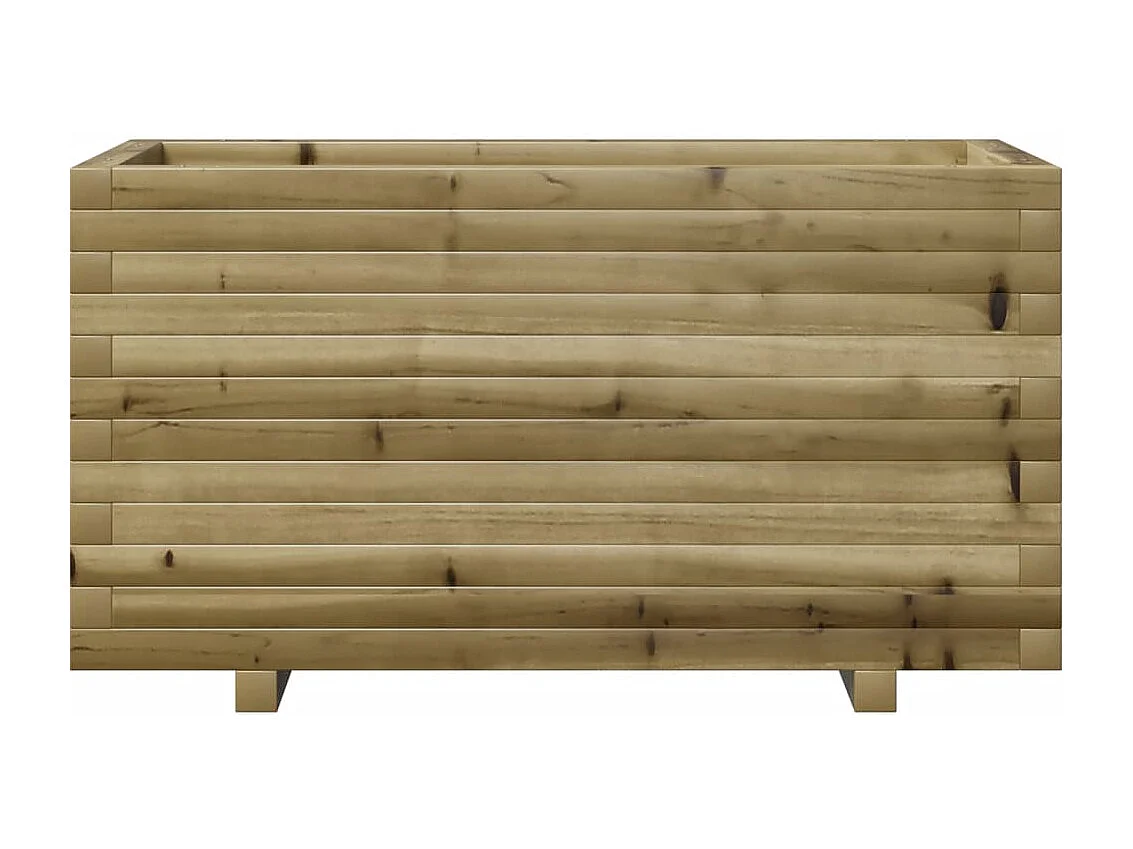 Jardinière 90x40x49,5 cm bois de pin imprégné