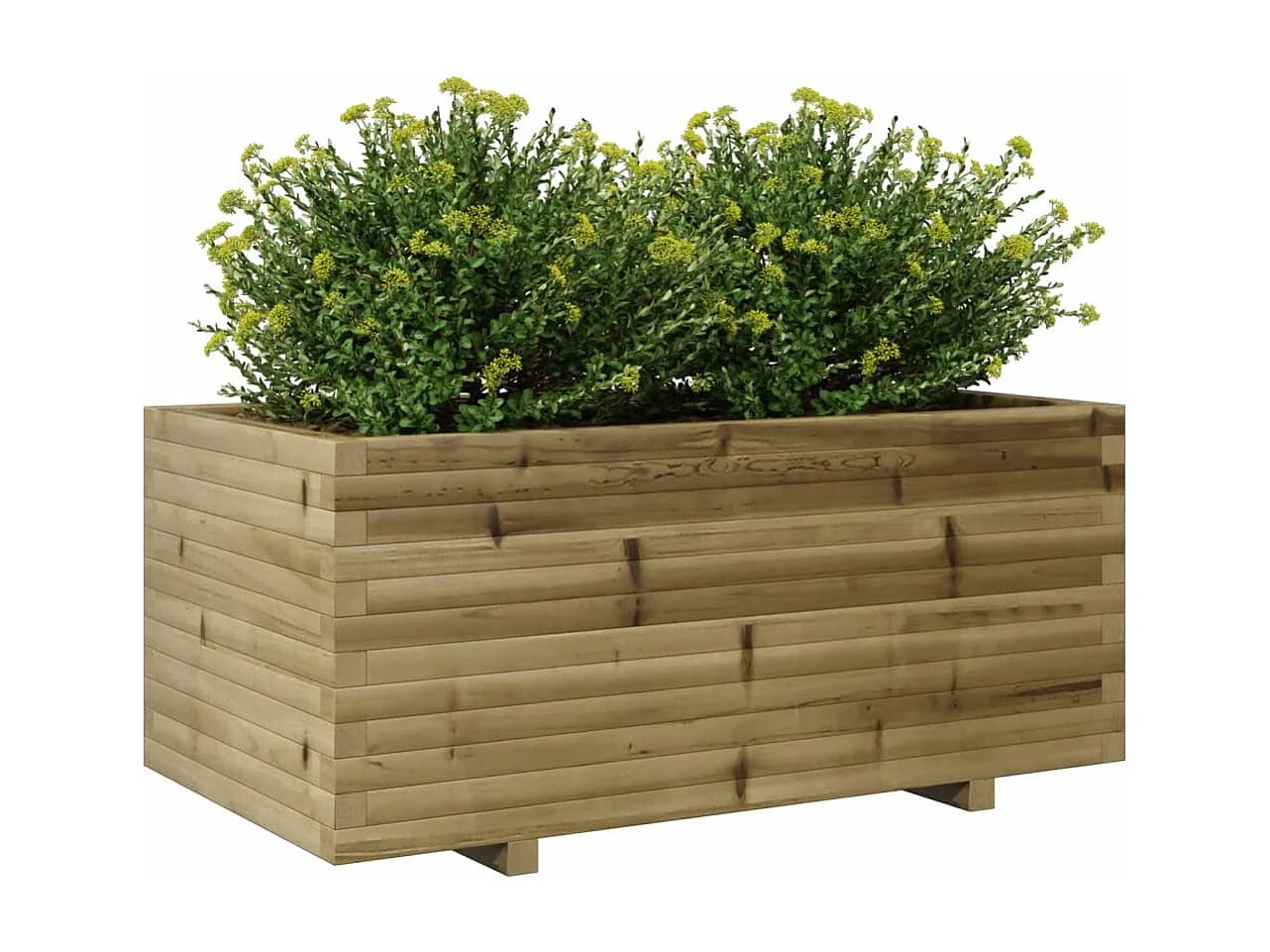 Jardinière 110x60x49,5 cm bois de pin imprégné