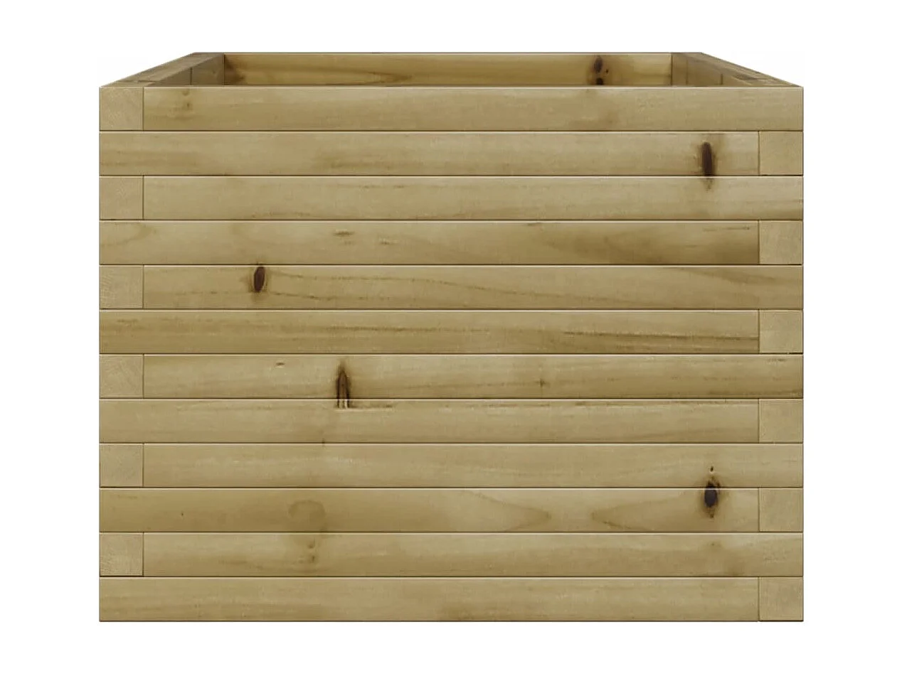 Jardinière 110x60x49,5 cm bois de pin imprégné