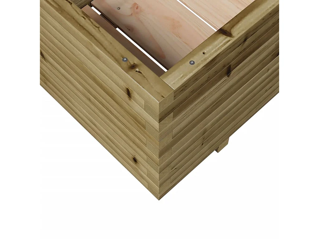 Jardinière 110x60x49,5 cm bois de pin imprégné