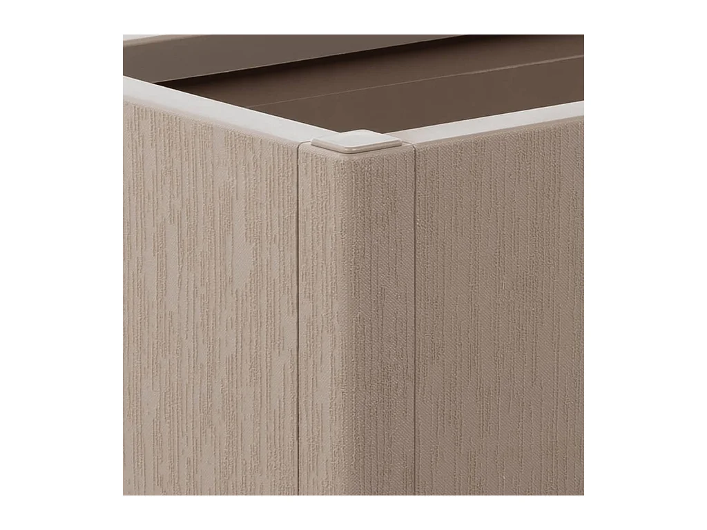 Jardinière marron clair 80x36x35 cm PP