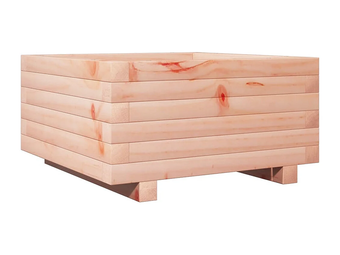 Pflanzkübel 50x50x26,5 cm Massivholz Douglasie