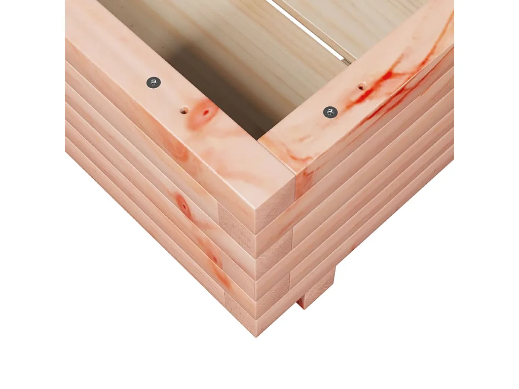 Pflanzkübel 50x50x26,5 cm Massivholz Douglasie