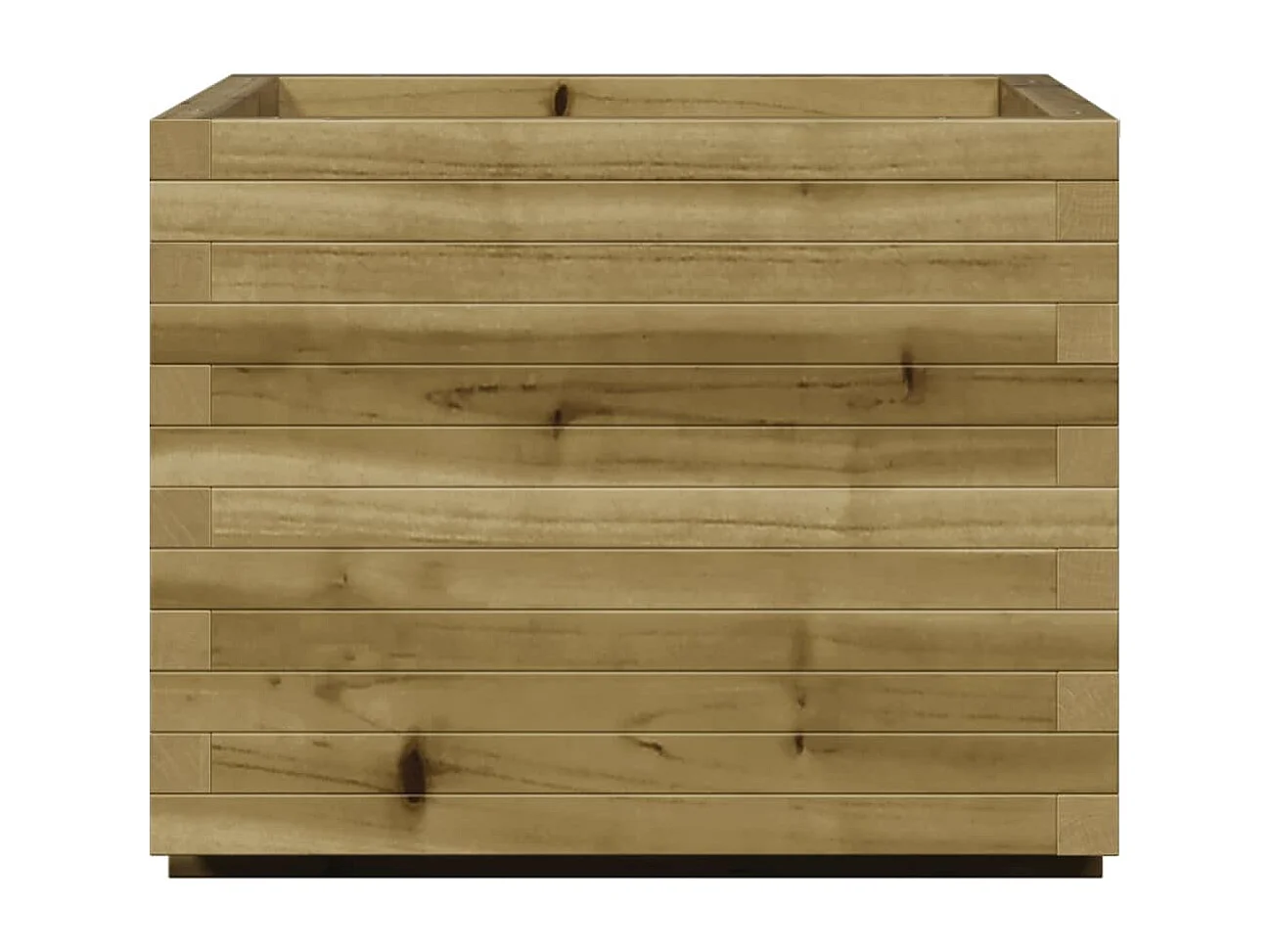 Jardinière 60x60x49,5 cm bois de pin imprégné