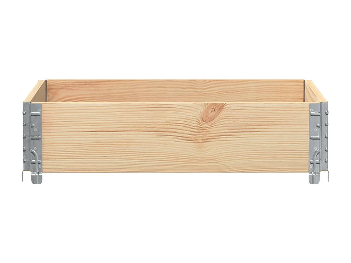 Jardinière 80x60 cm bois de pin massif