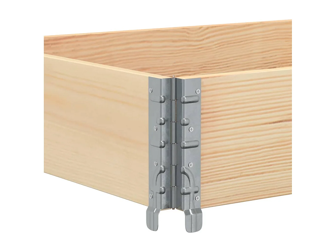 Jardinière 80x60 cm bois de pin massif