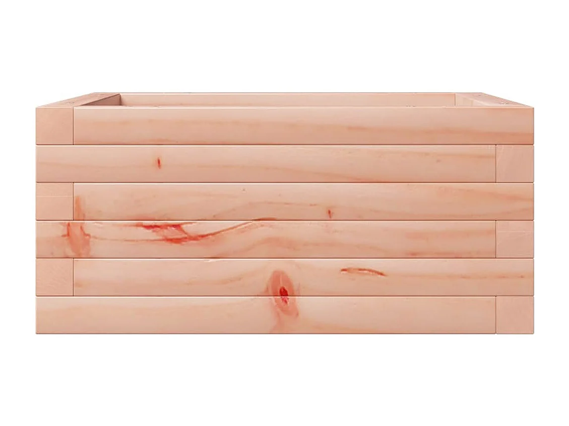 Fioriera da Giardino 50x50x23 cm in Legno Massello di Douglas