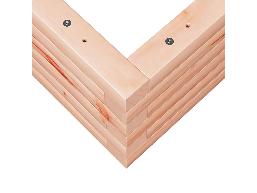 Fioriera da Giardino 50x50x23 cm in Legno Massello di Douglas