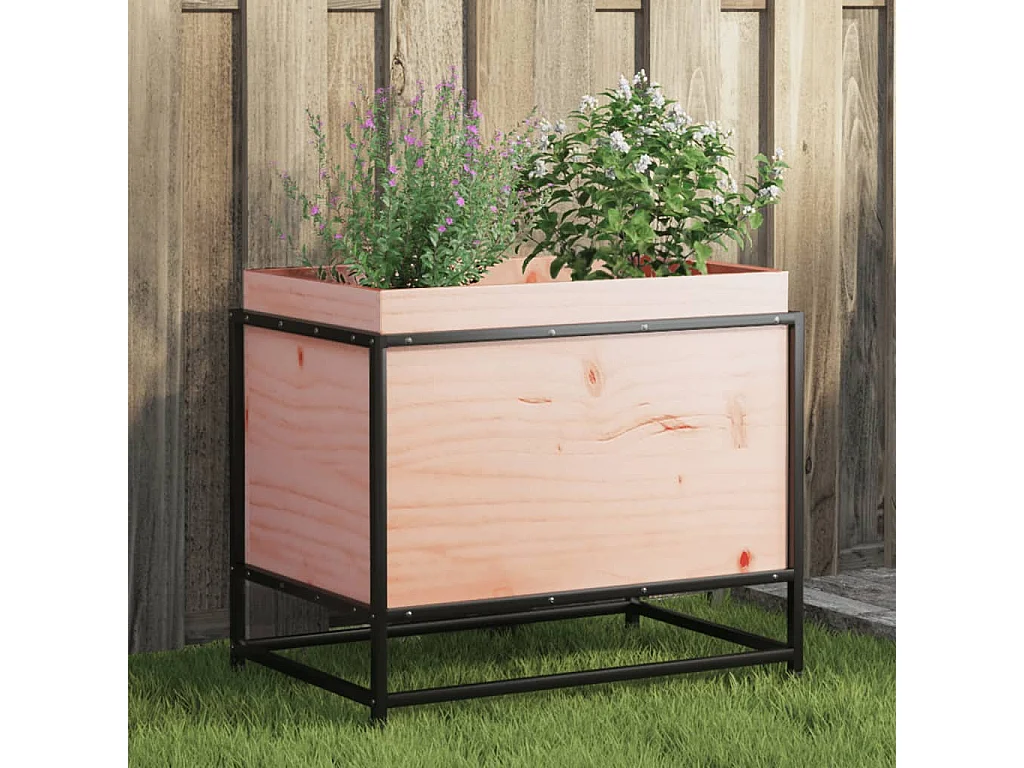 Jardinière 60x40x50 cm bois massif de douglas