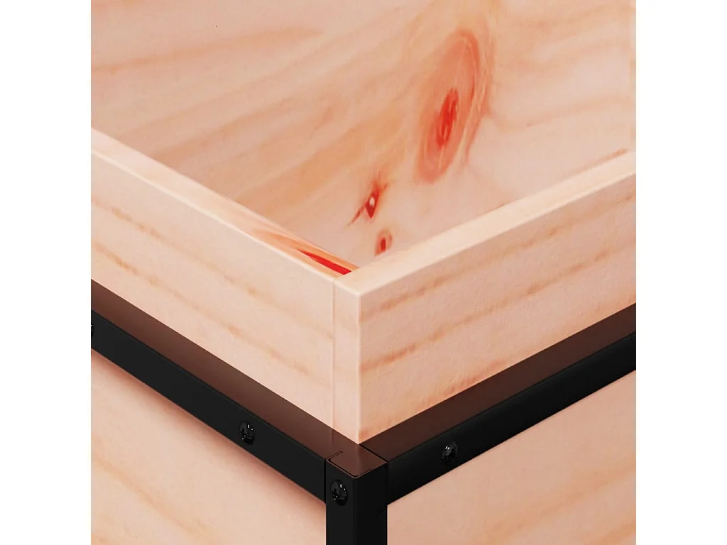 Jardinière 60x40x50 cm bois massif de douglas