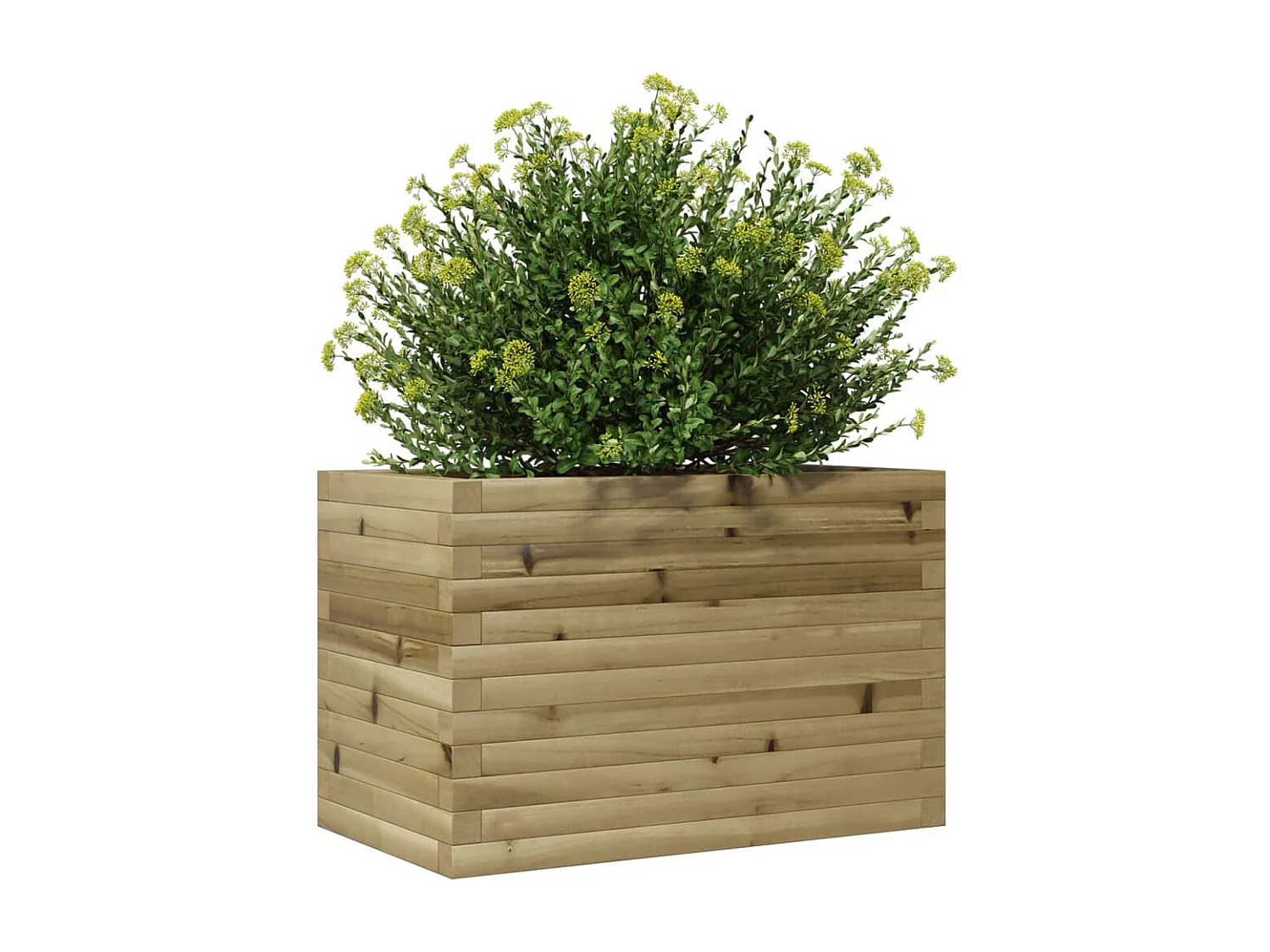 Jardinière 70x40x45,5 cm bois de pin imprégné