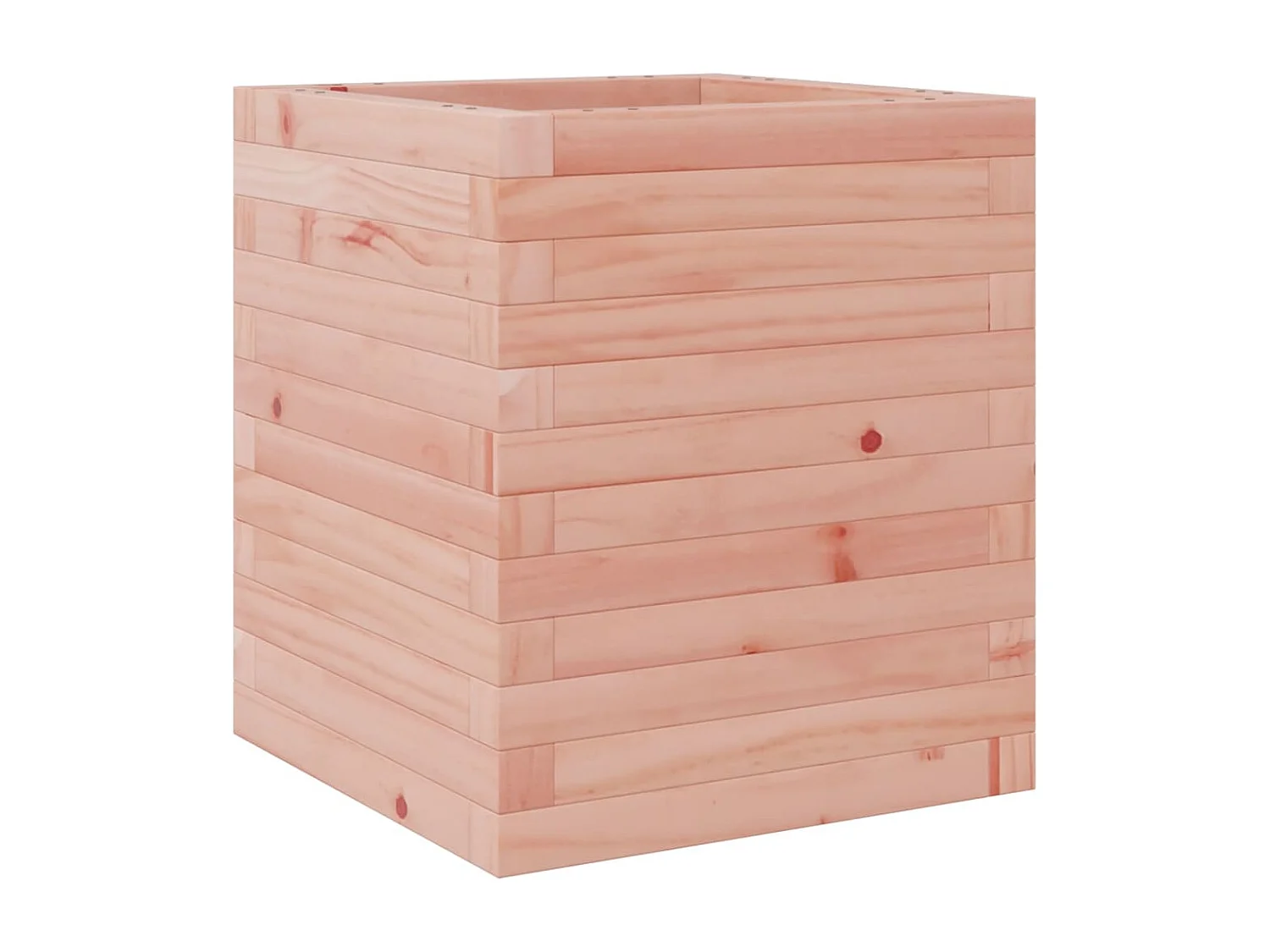 Fioriera da Giardino 40x40x46 cm in Legno Massello di Douglas