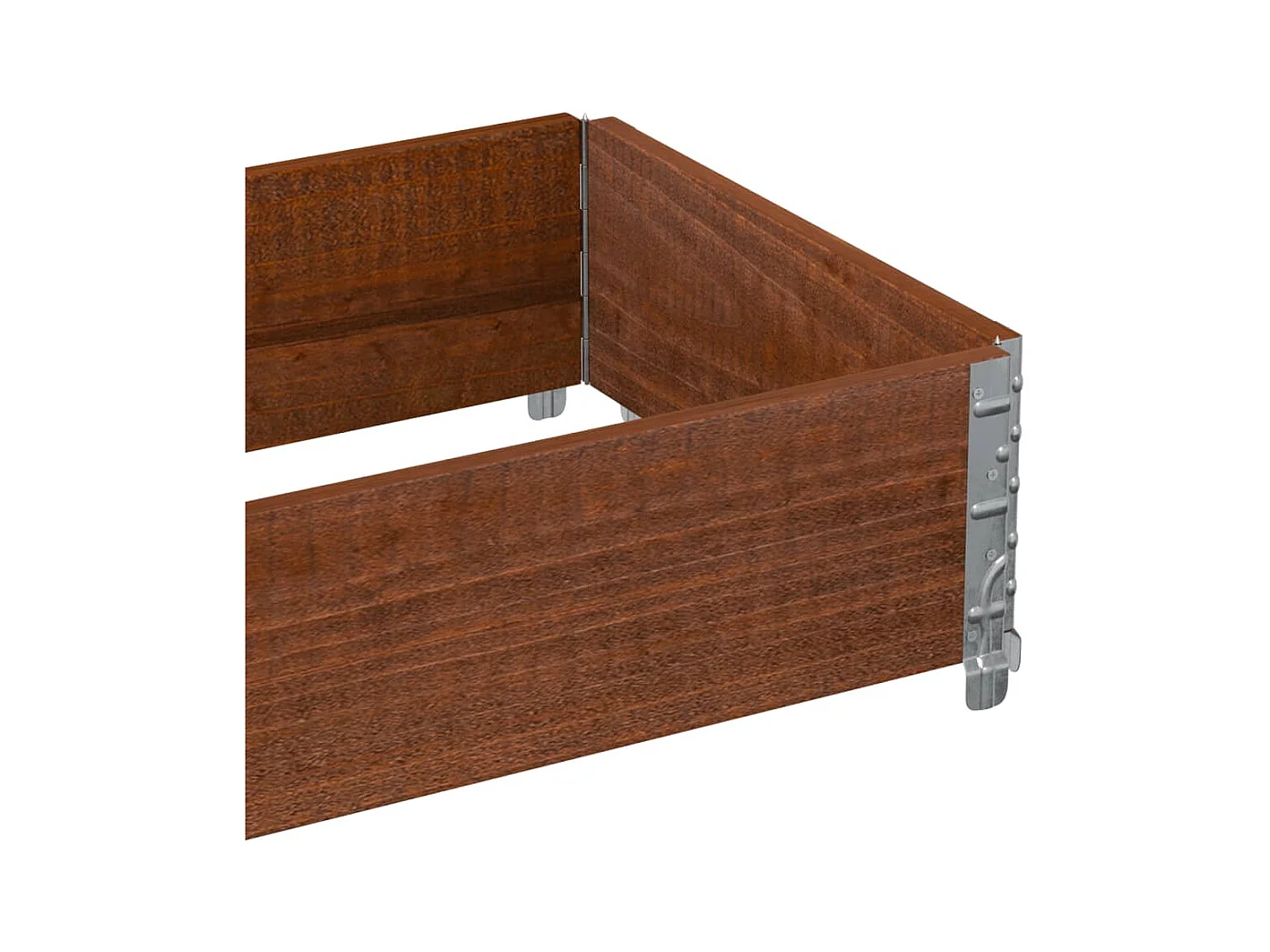 Plantenbak 100x50 cm massief grenenhout bruin
