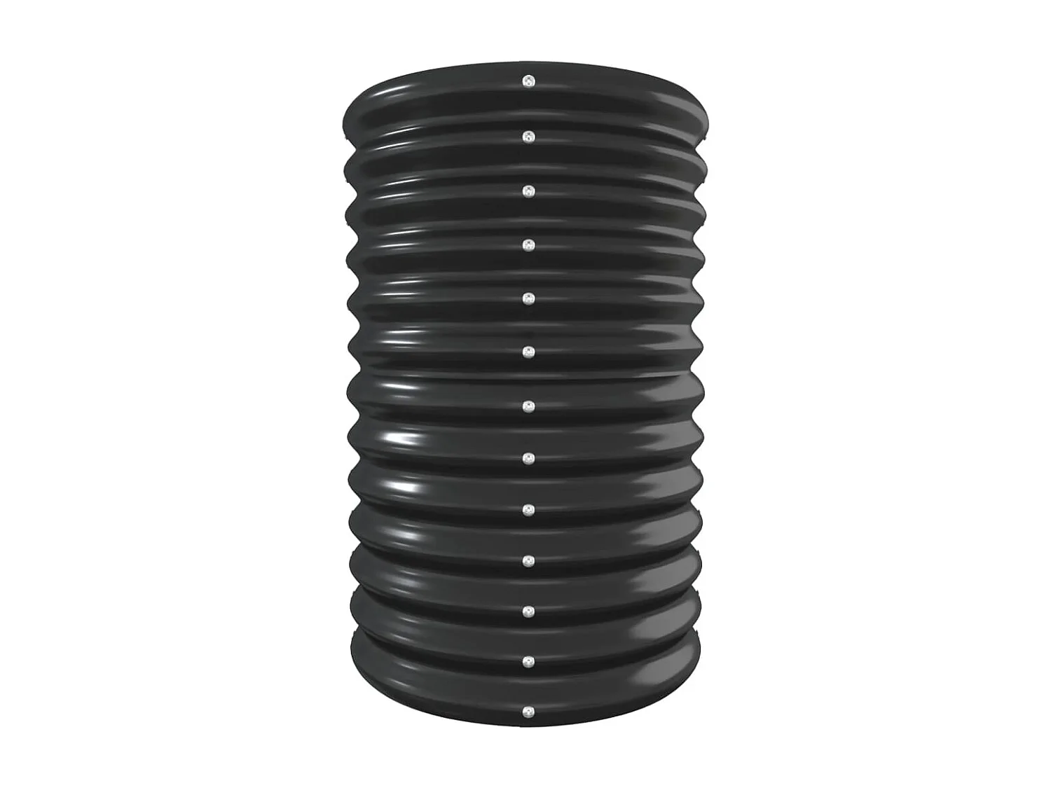 Lit surélevé de jardin Acier enduit de poudre Anthracite