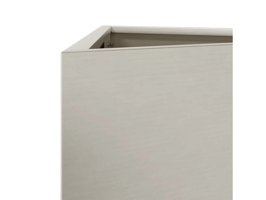 Plantenbak driehoek 30x26x75 cm cortenstaal