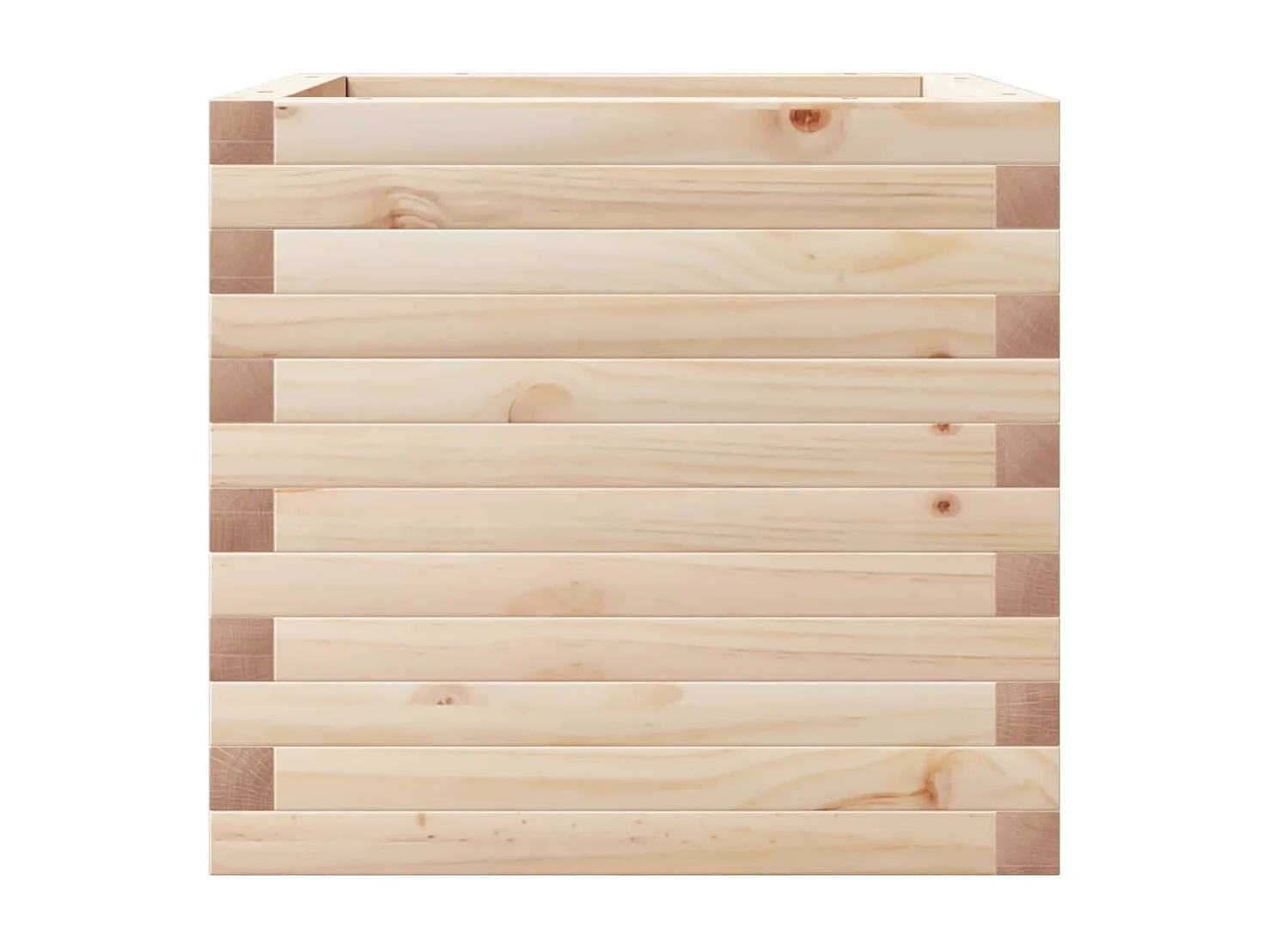 Plantenbak 50x50x45,5 cm massief grenenhout