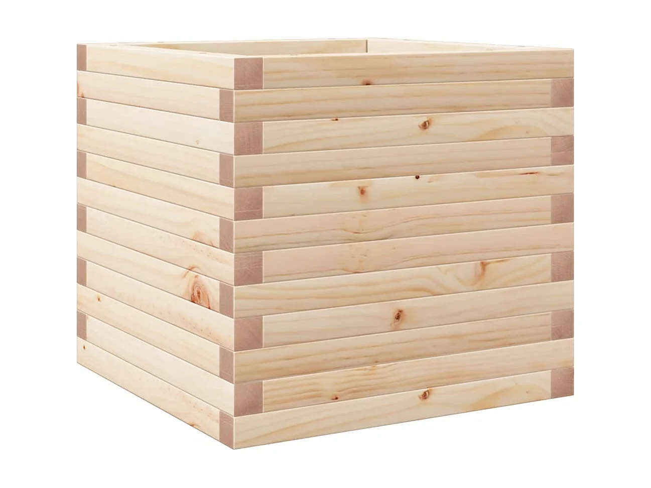 Plantenbak 50x50x45,5 cm massief grenenhout