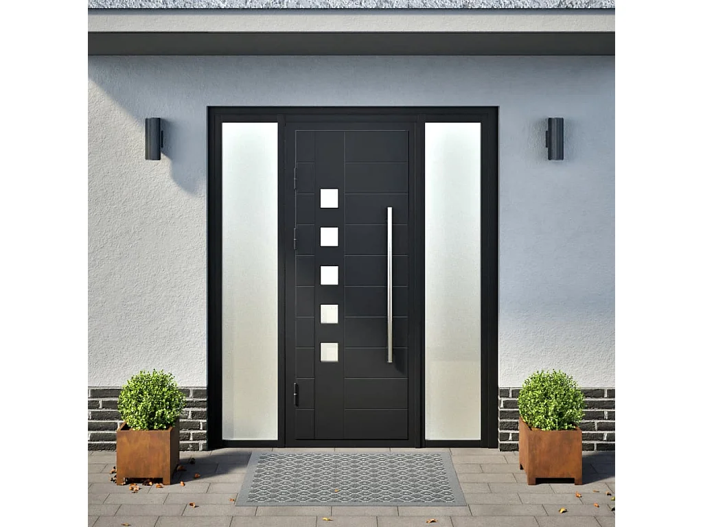 Jardinières 2 pcs 30x30x30 cm acier corten