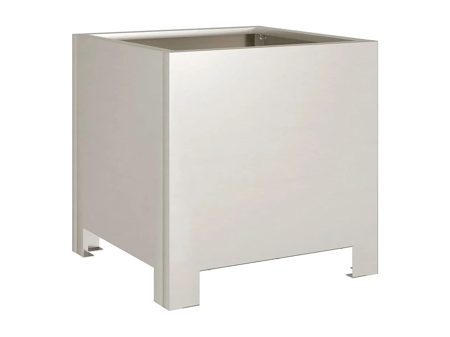 Jardinières 2 pcs 30x30x30 cm acier corten