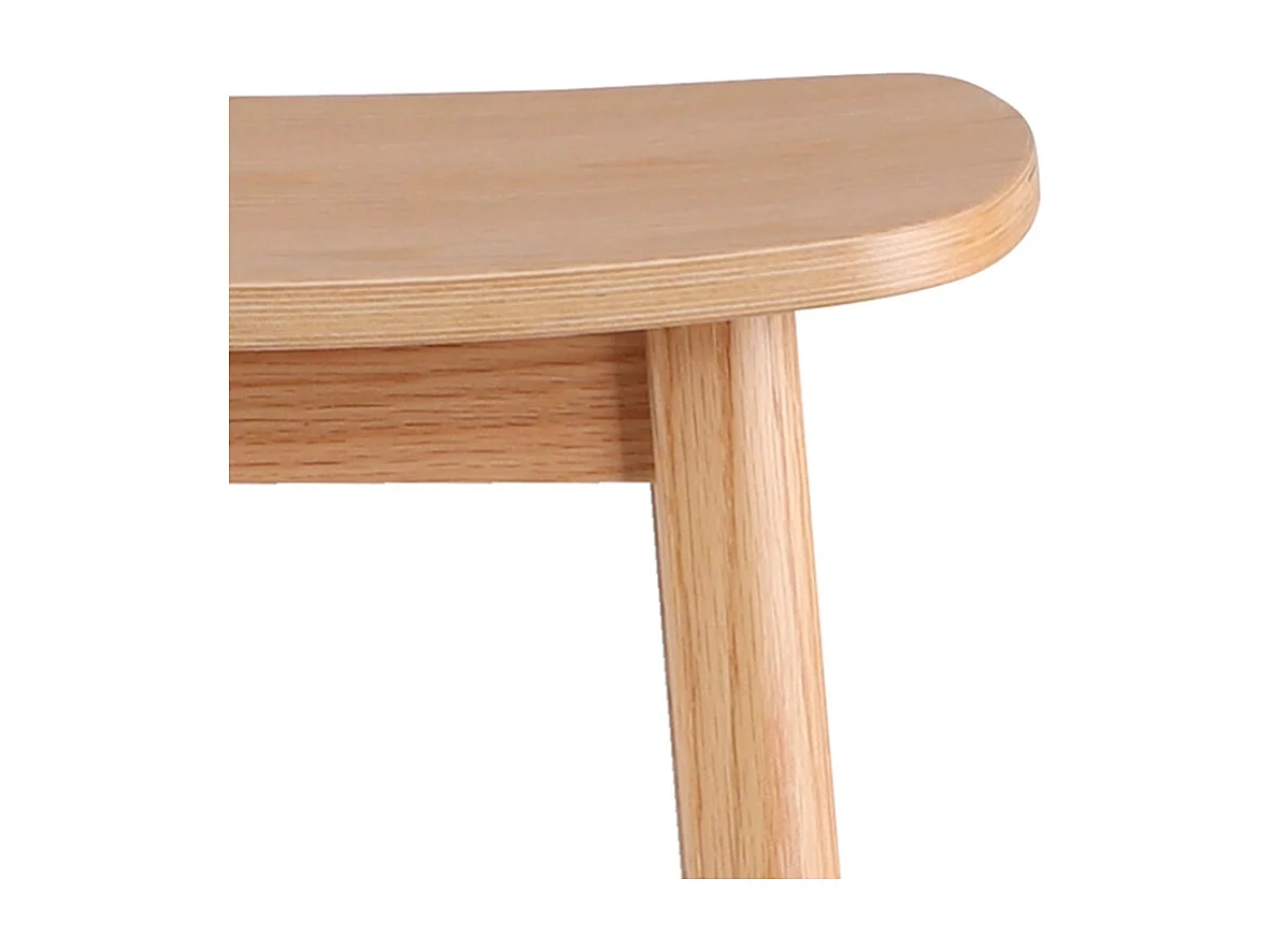 Mittelhoher Snackhocker - DUMAS - Beige - 41x32x66 cm