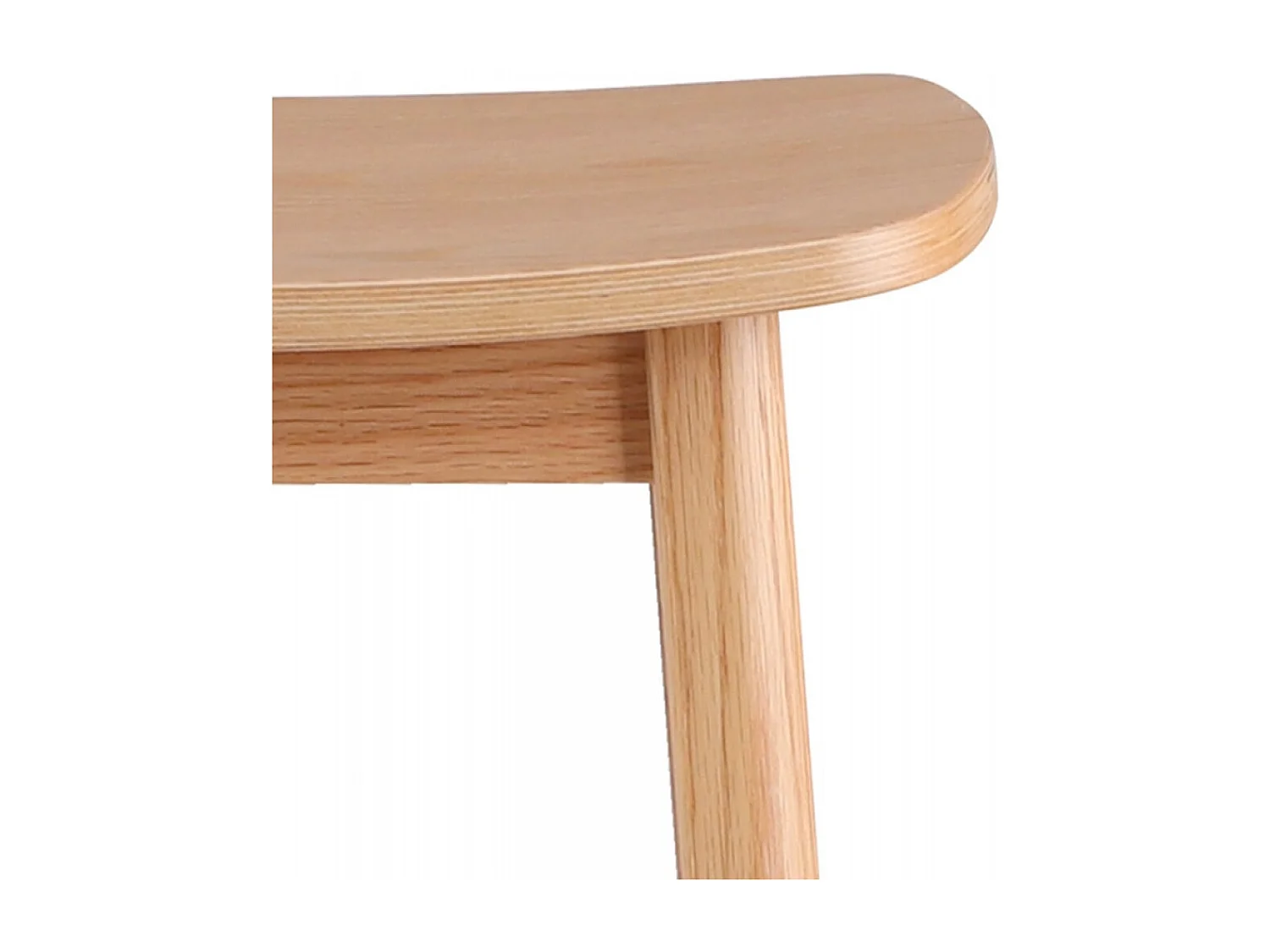 Mittelhoher Snackhocker - DUMAS - Beige - 41x32x66 cm