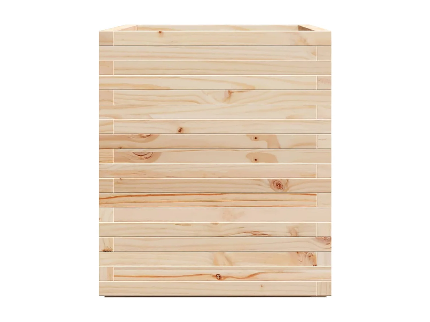 Jardinière 90x60x72 cm bois de pin massif