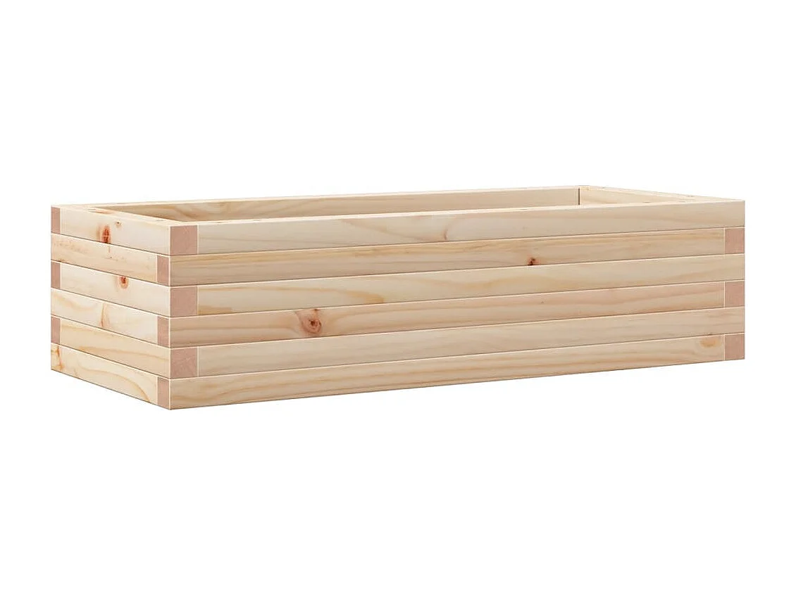 Plantenbak 90x40x23 cm massief grenenhout
