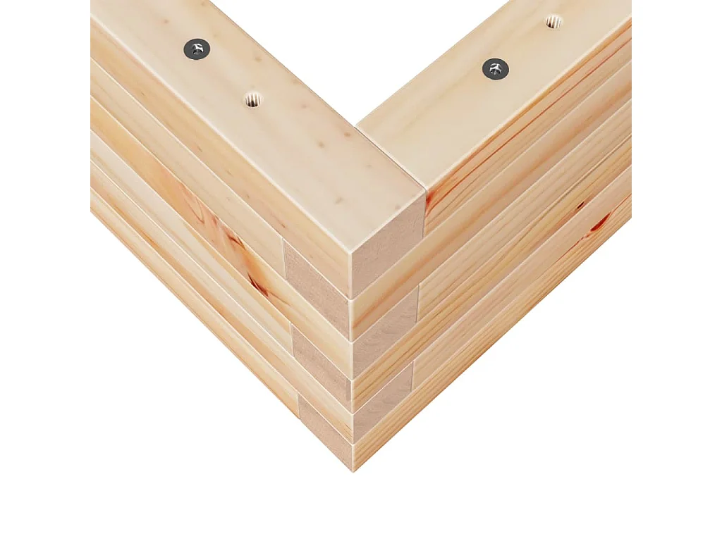 Plantenbak 90x40x23 cm massief grenenhout