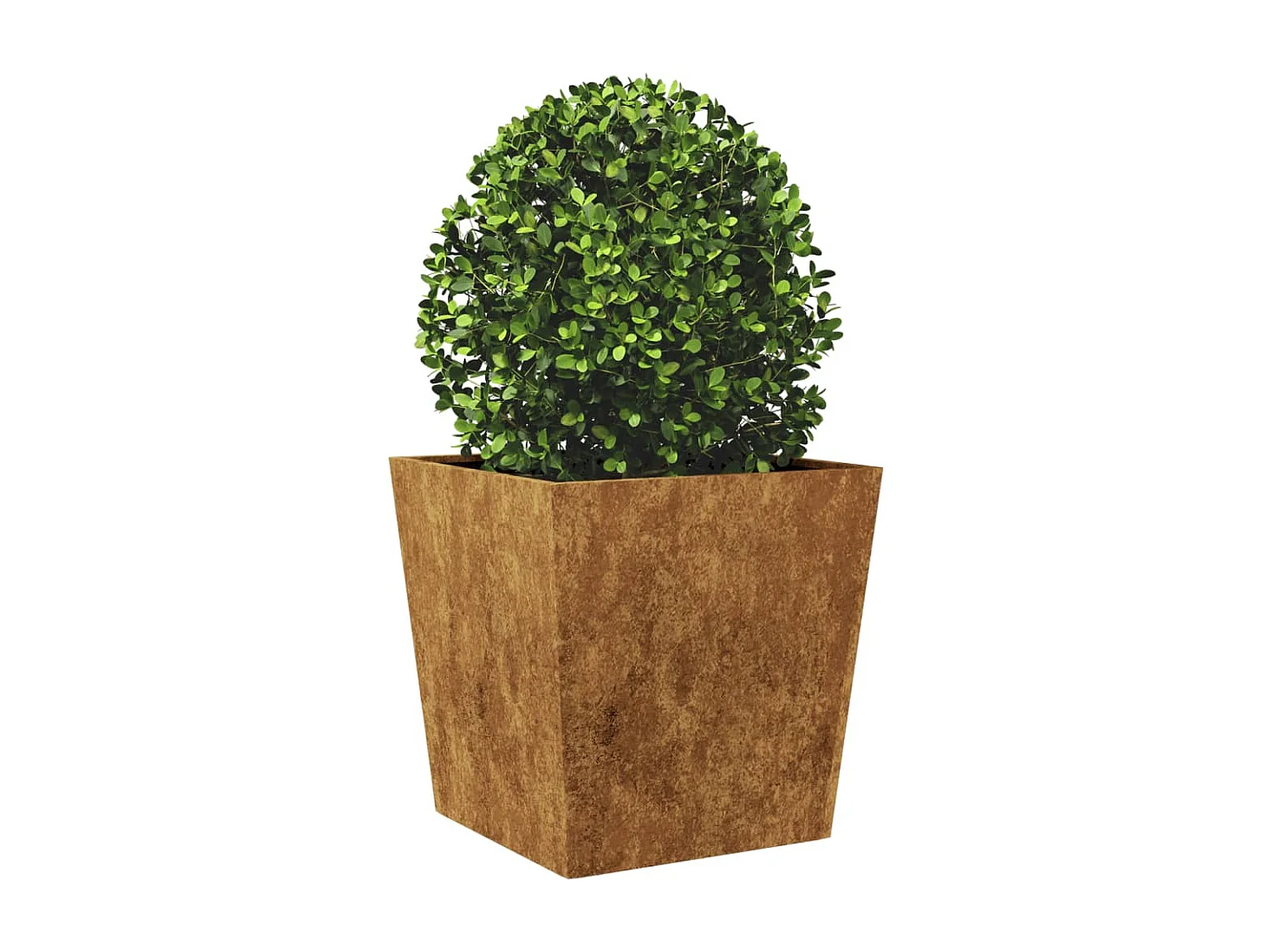 Fioriera da Giardino 50x50x50 cm in Acciaio Corten