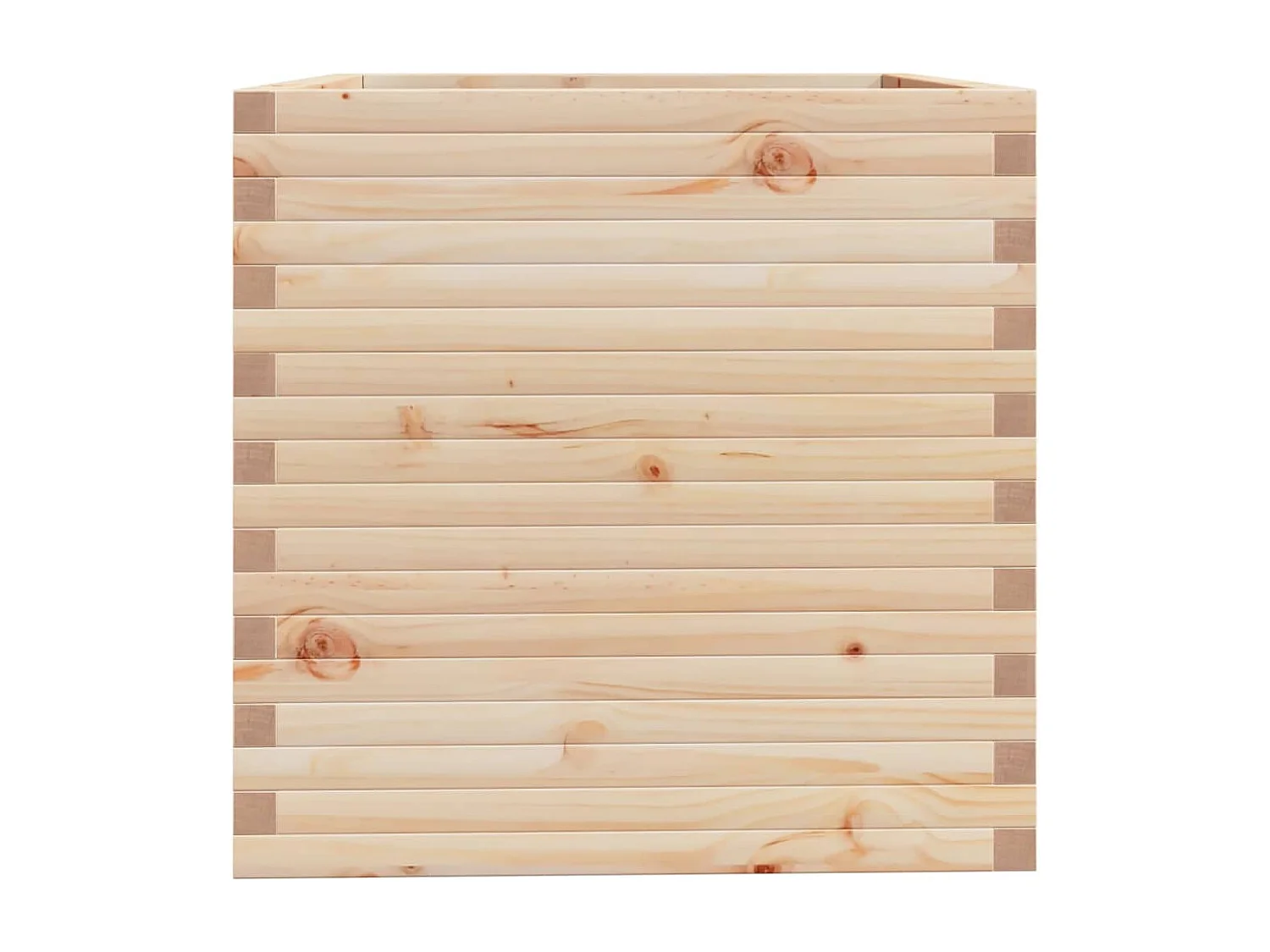 Pflanzkübel 70x70x72,5 cm Massivholz Kiefer