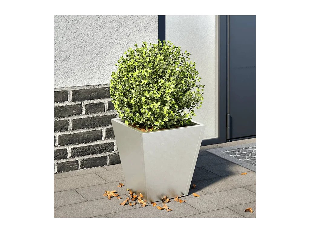 Fioriera da Giardino 30x30x30 cm in Acciaio Corten