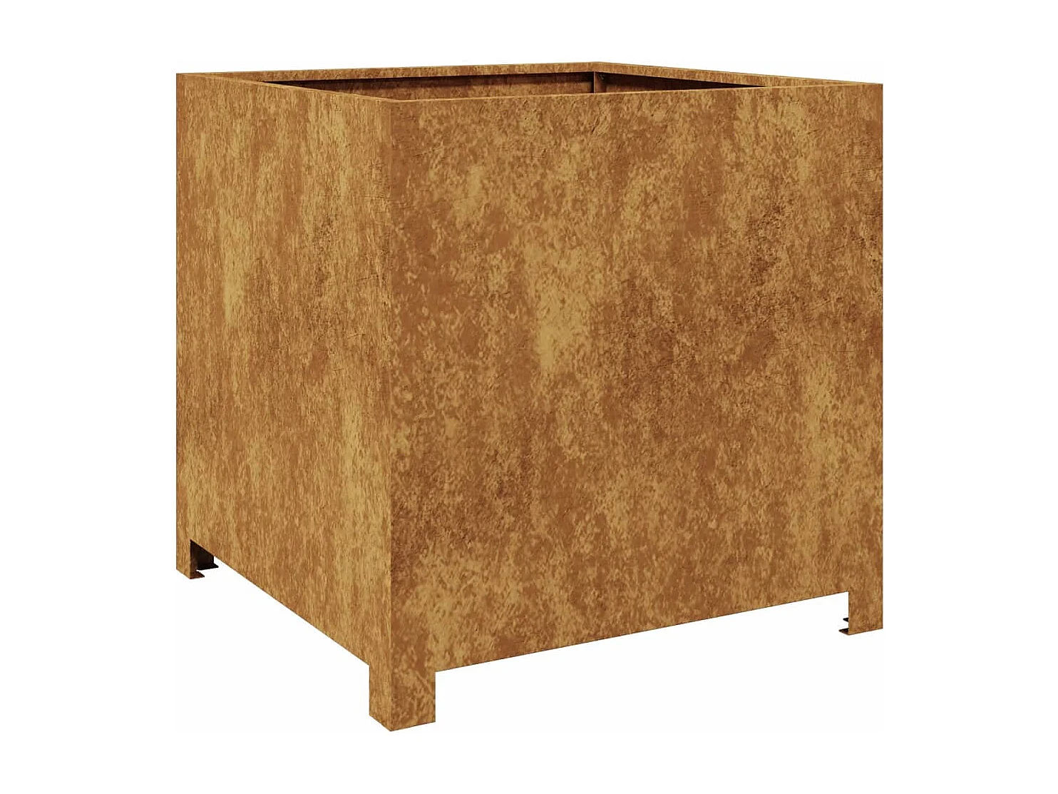 Pflanzkübel 50x50x50 cm Cortenstahl