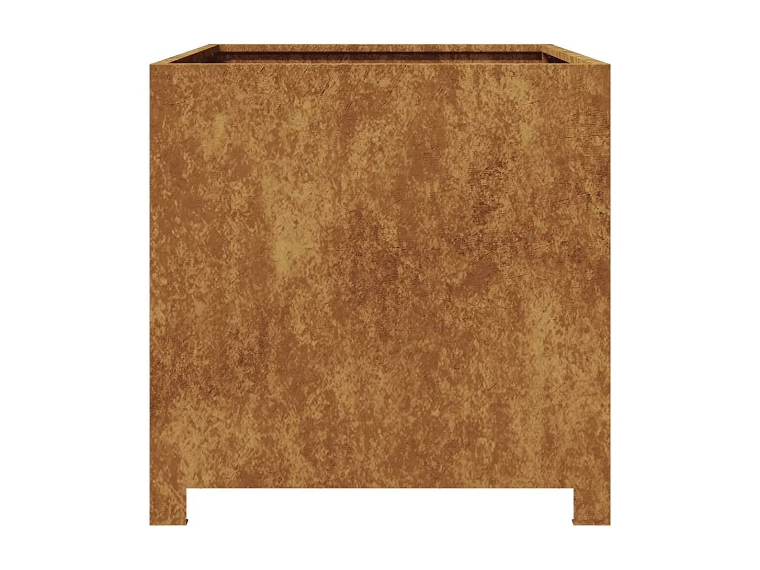 Pflanzkübel 50x50x50 cm Cortenstahl