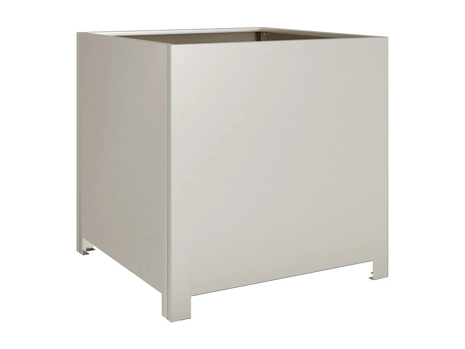 Pflanzkübel 50x50x50 cm Cortenstahl