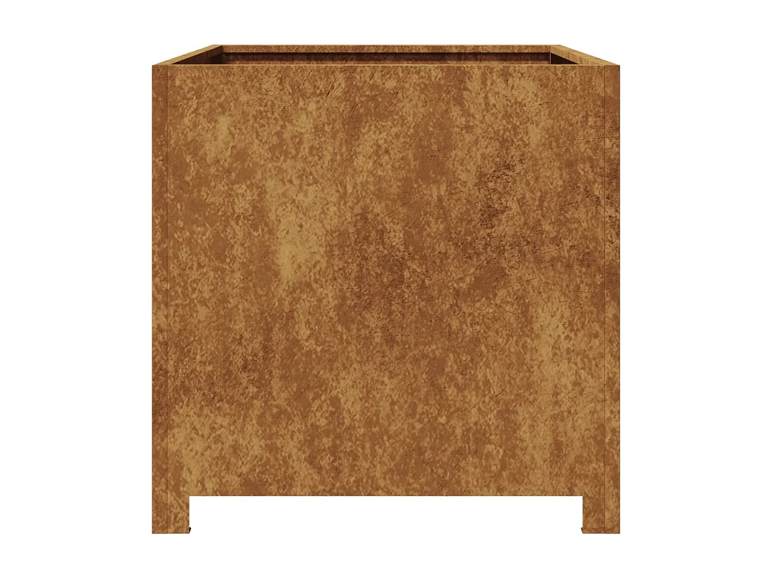 Pflanzkübel 50x50x50 cm Cortenstahl