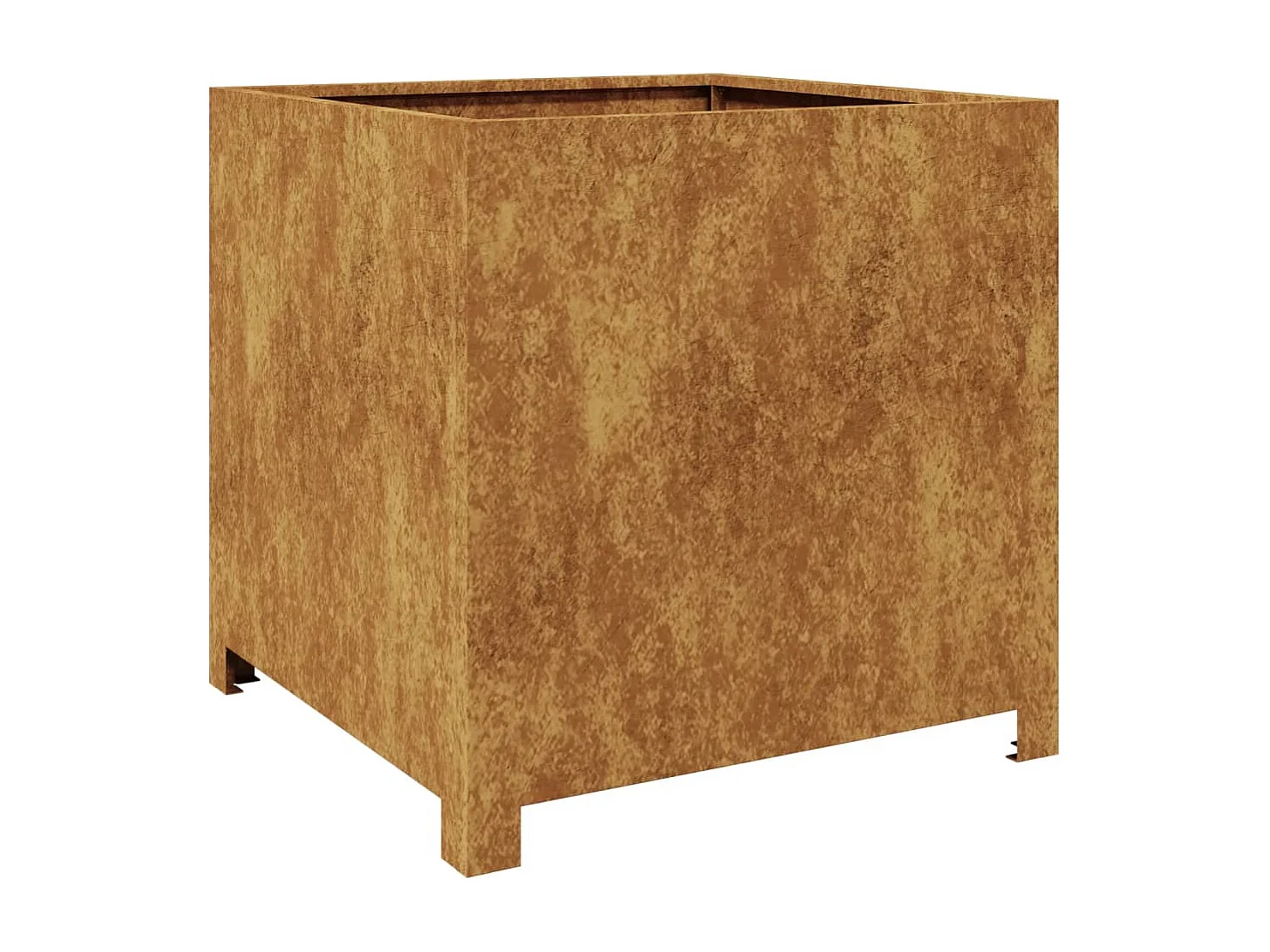 Pflanzkübel 50x50x50 cm Cortenstahl