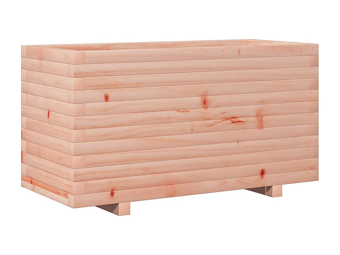 Jardinière 90x40x49,5 cm bois massif de douglas