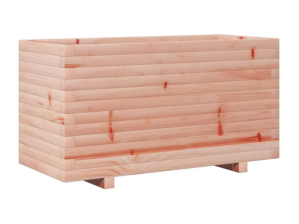 Jardinière 90x40x49,5 cm bois massif de douglas