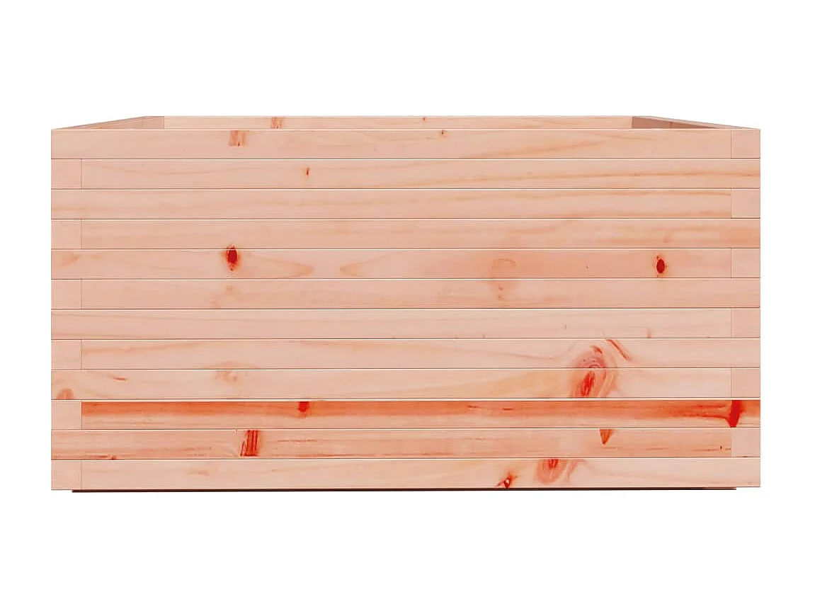 Jardinière 90x90x49,5 cm bois massif de douglas