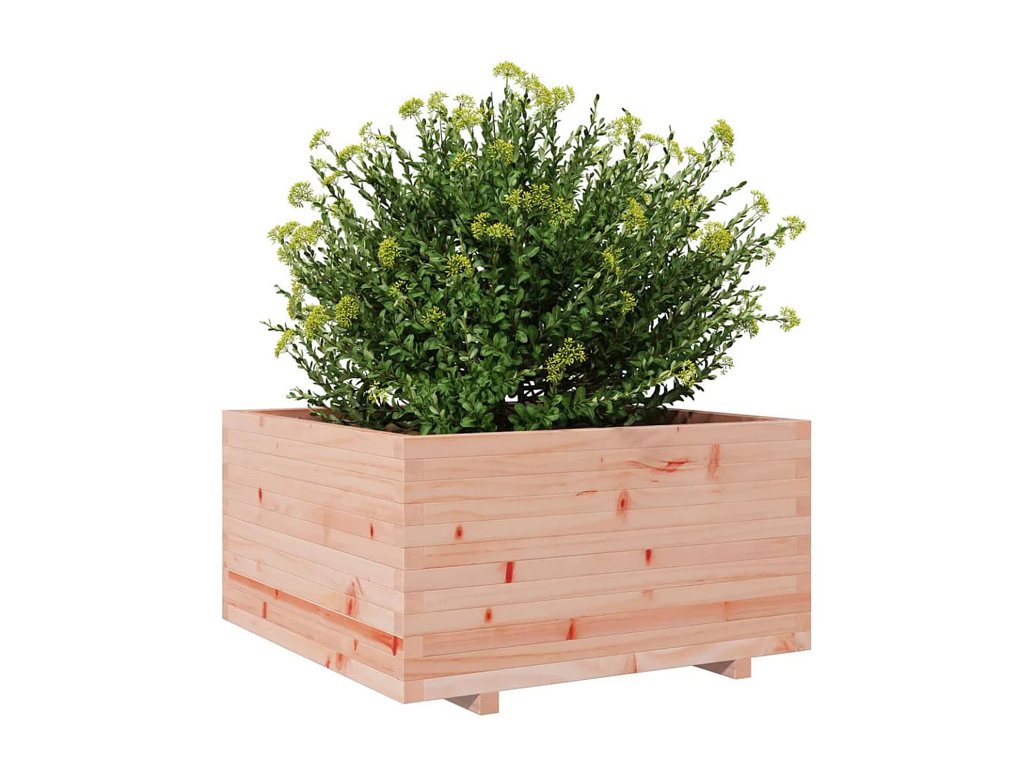 Jardinière 90x90x49,5 cm bois massif de douglas