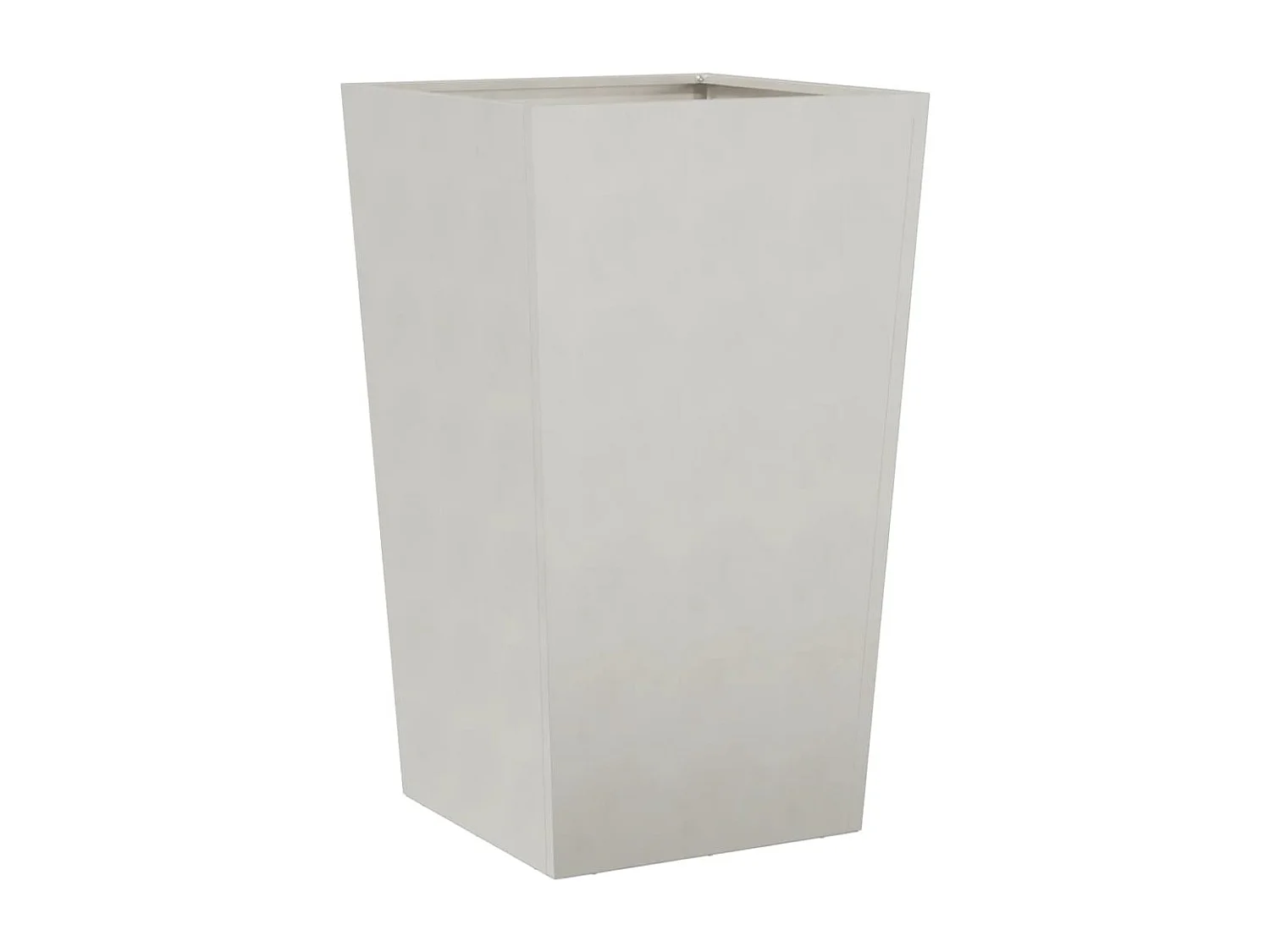 Jardinière 45x45x75 cm acier inoxydable