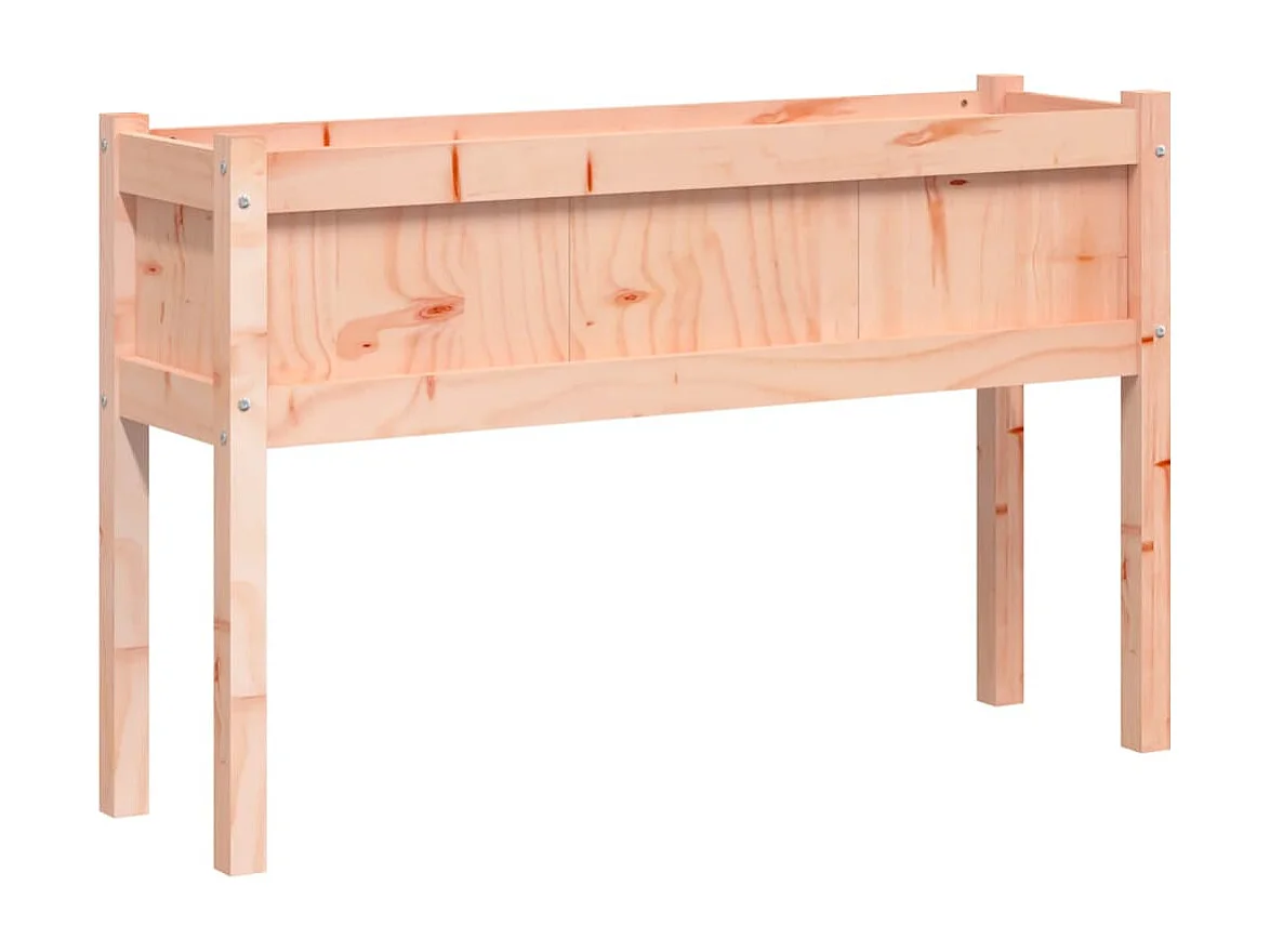 Jardinières 2 pcs avec pieds bois massif douglas