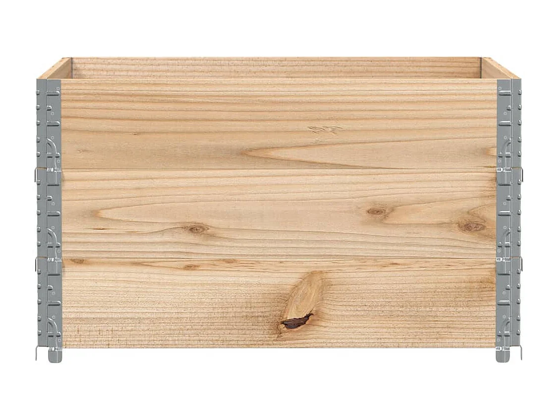 Fioriera da Giardino 100x100 cm in Legno Massello di Pino